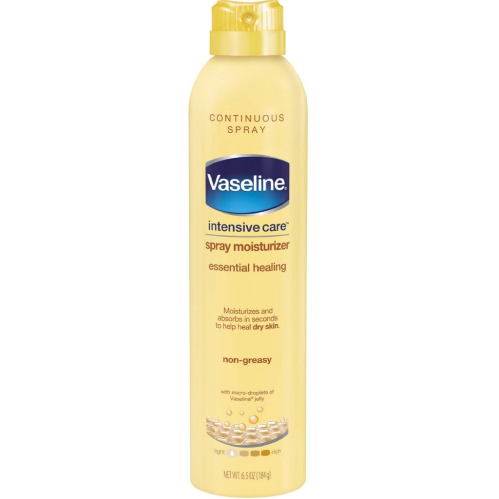 Vaseline Intensive Care Spray Lotion, Essential Healing, 6.5 oz