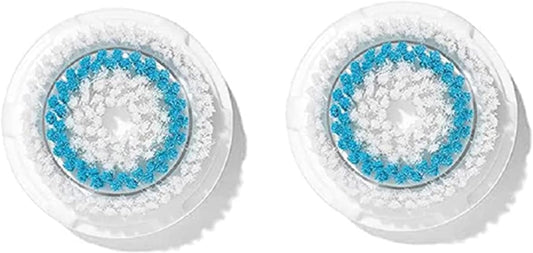 Evetree Brush Head Replacements Compatible with Clarisonic Mia 1, Mia 2, Mia Fit, Alpha Fit, Smart Profile Uplift and Alpha Fit, Deep Pore Facial 2 Pack(Deep Pore)