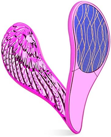 2023 New Crystal Hair Eraser, Magic Hair Removal for Women and Men, Reusable&Washable Hair Eraser, Painless Exfoliation Hair Removal Tool, Hair Remover for Arms Leg Back, Works on all Skin Types(Pink)