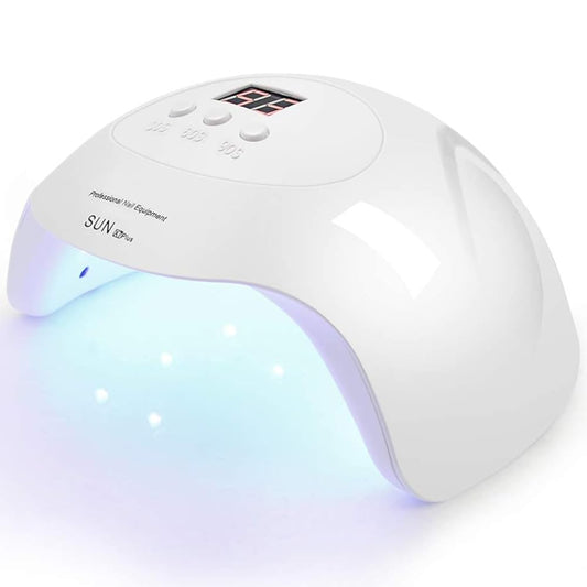 PHIAKLE Professional UV LED Lamp X7 for Gel Nails 3 Timers (White)