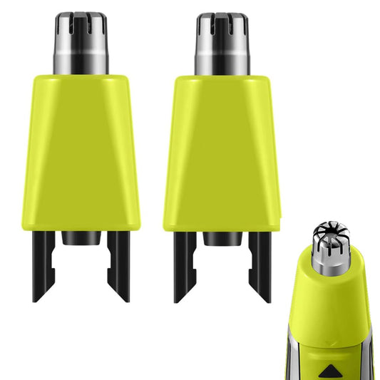 Set of 2 Nose & Hair Heads Blade Compatible with Philips One Blade Replacement Heads | Philips Norelco One Blade ShaverÉ