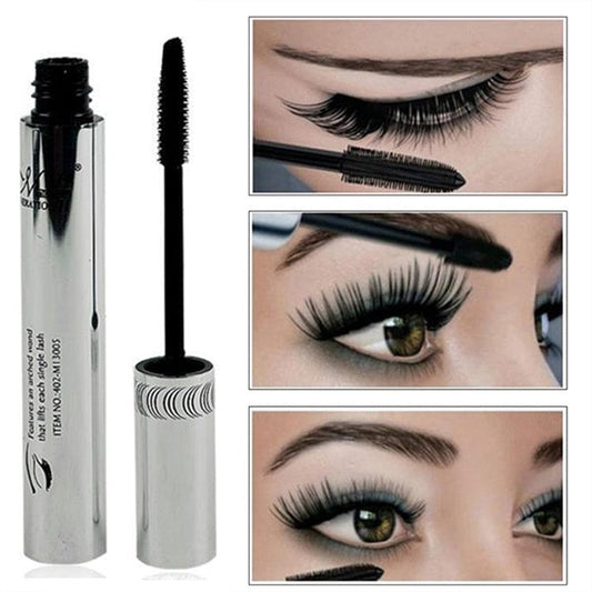 Waterproof 3D Fiber Black Mascara Eyelash Long Curling Lashes Extension For Women