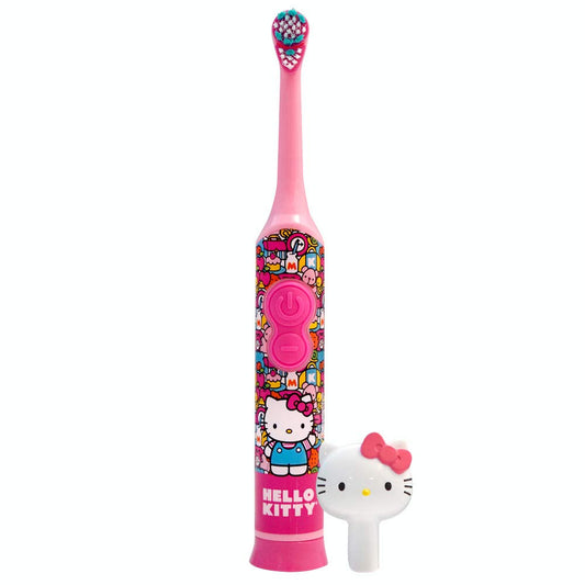 Firefly Power Protect Battery Toothbrush with Sanitary Character Cap - Hello Kitty