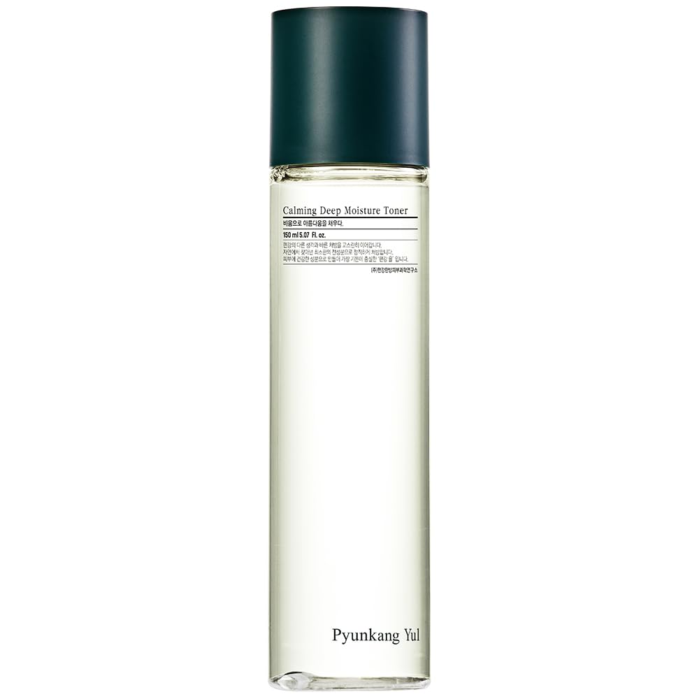 PYUNKANG YUL Calming Deep Moisture Toner - Face Toner for Women containing AHA and PHA - for Teens and Adults - Astringent for Face - Korean Facial Toner - 150ml 5.07 Fl. Oz.