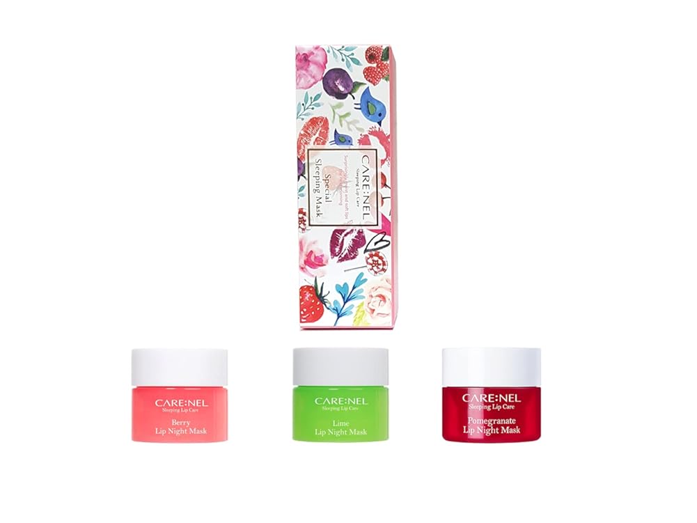 CARENEL Lip Sleeping Mask 5g - Lip Balm Overnight Care Treatments Korean Skin Care (B+L+P)