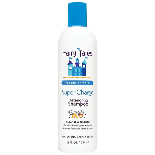 Fairy Tales Tangle Tamer Detangling Shampoo for Kids - Ultra Moisturizing andÊ Anti Frizz ProtectionÊ - Paraben Free, Sulfate Free - 12 Oz