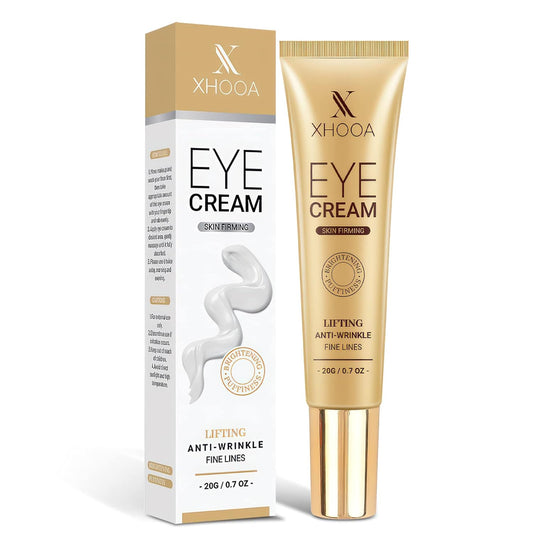 Retinol Eye Cream - With Collagen for Dark Circles and Puffiness, Visible Results in 3-4 Weeks, Under Eye Cream Anti Aging, for Bags and Reduces Fine Lines
