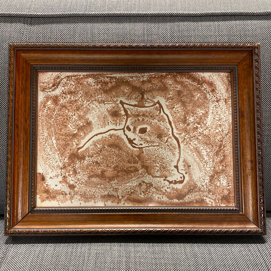 Framed Cat Art