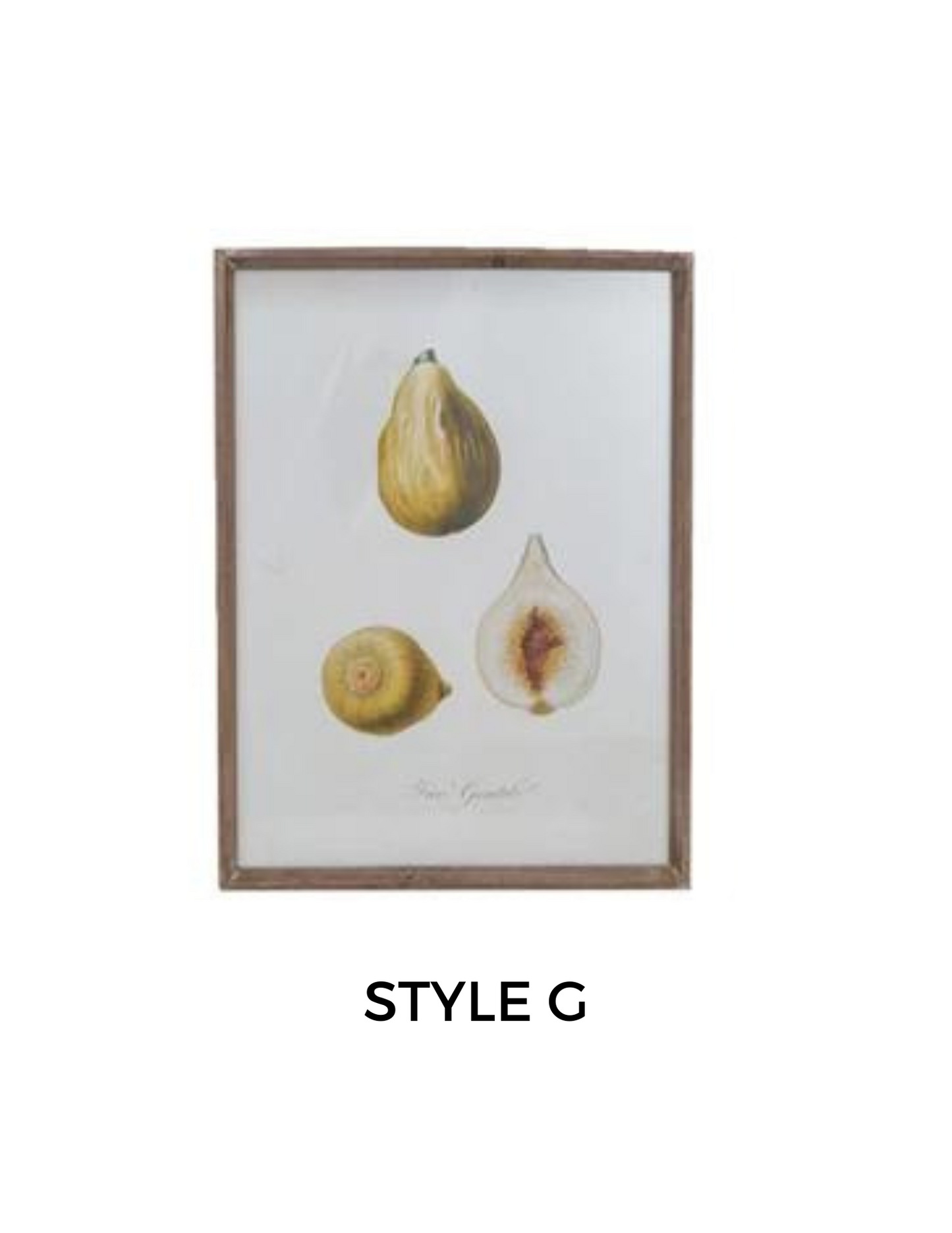 Vintage Fruit Wall Art