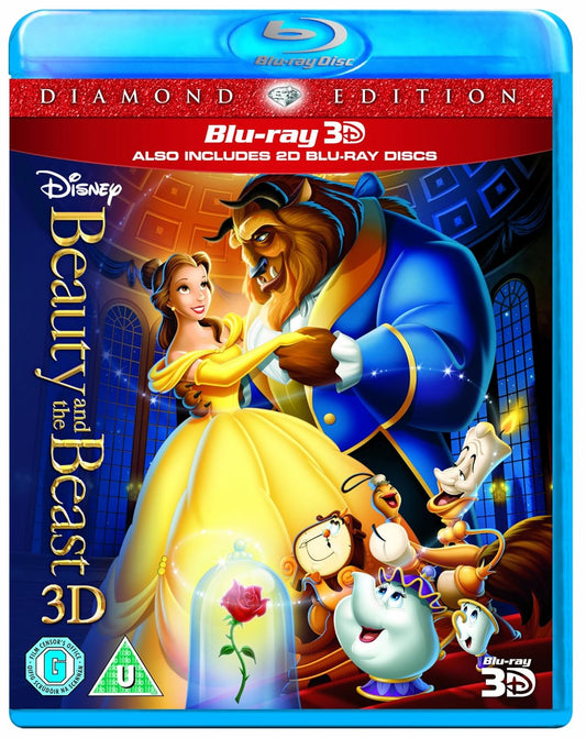 Beauty and the Beast (Blu-ray 3D + Blu-ray) [Region Free]