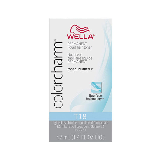 Wella ColorCharm Permanent Liquid Hair Toner, Neutralize Brass With Liquifuse Technology