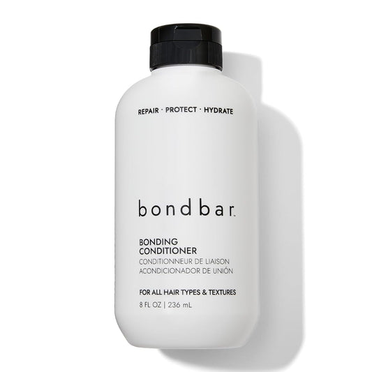 bondbar Conditioner for Damaged Hair, Repairs, Protects, Strengthens & Hydrates All Hair Types & Textures, Vegan, Cruelty-Free, 8 Fl. Oz.