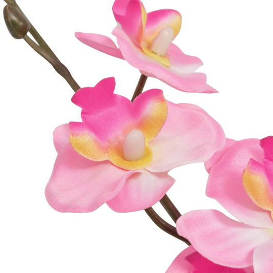 Artificial Orchid Plant With Pot .8&quot;