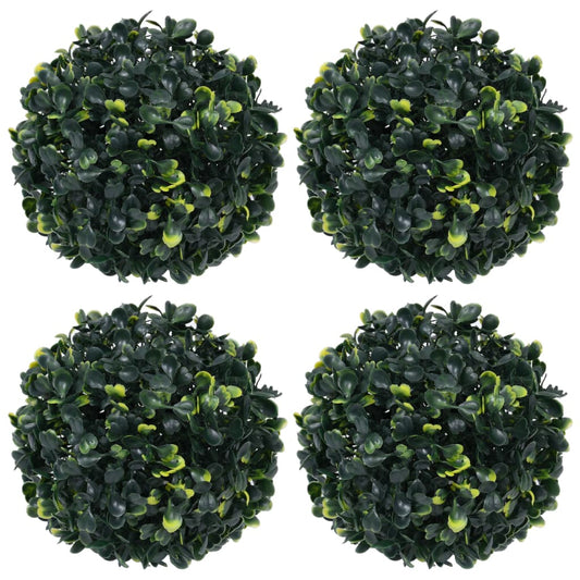 Artificial Boxwood Balls 4 Pcs
