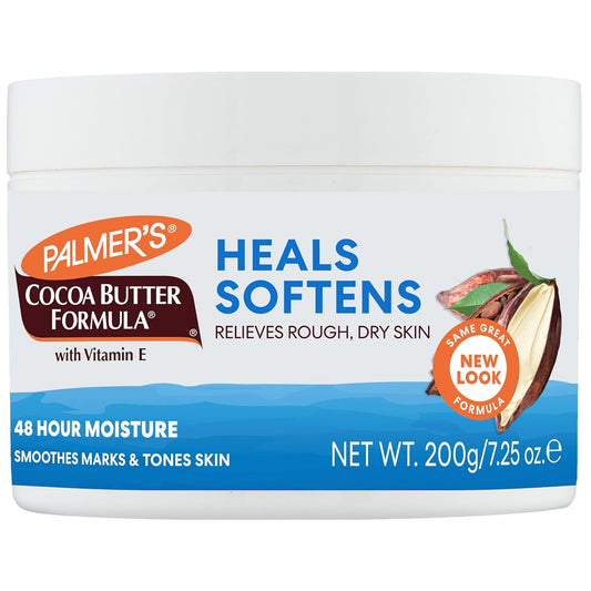 Palmer's Cocoa Butter Formula Daily Skin Therapy Solid Lotion with Vitamin E, Body Moisturizer for Extremely Dry Skin, Softens and Soothes, 7.25 Ounces, (Pack of 1)