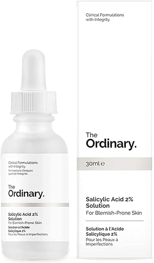 (1) THE ORDINARY.Exfoliating Salicylic Acid 2% Solution size 1oz