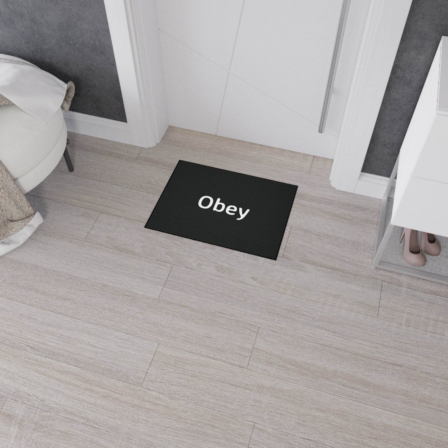 Obey - Heavy Duty Floor Mat - Premium Home Decor from Printify - Just $48.80! Shop now at Concordia Style Boutique