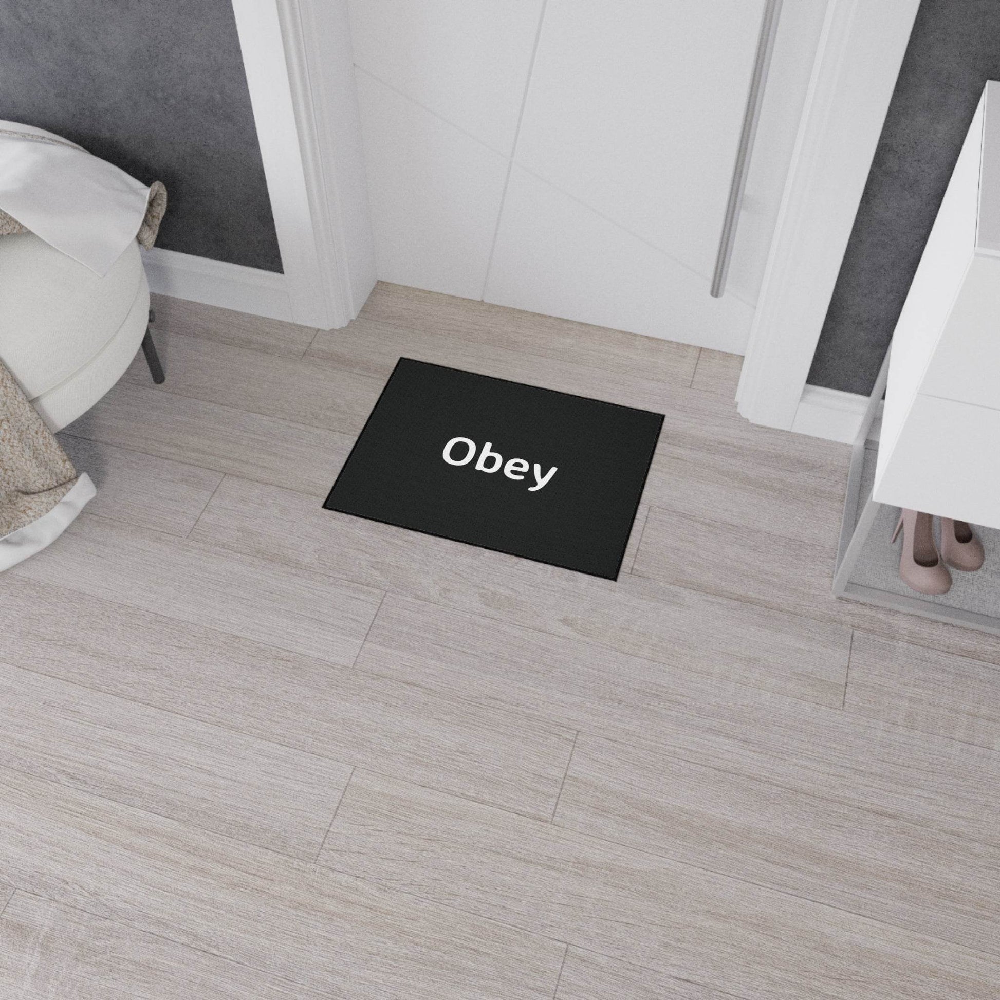 Obey - Heavy Duty Floor Mat - Premium Home Decor from Printify - Just $48.80! Shop now at Concordia Style Boutique