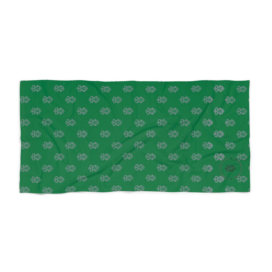 S&B Icon Beach Towel Green