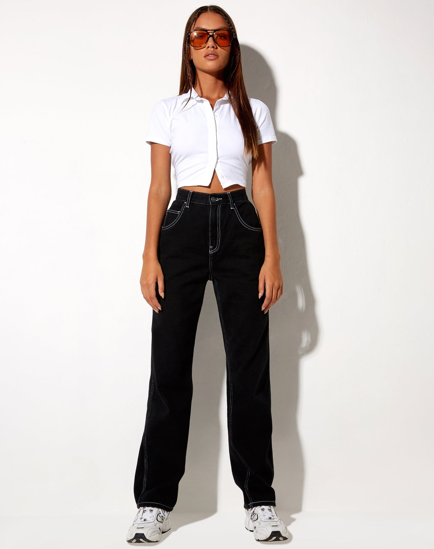 Carpenter Cargo Jeans in Black