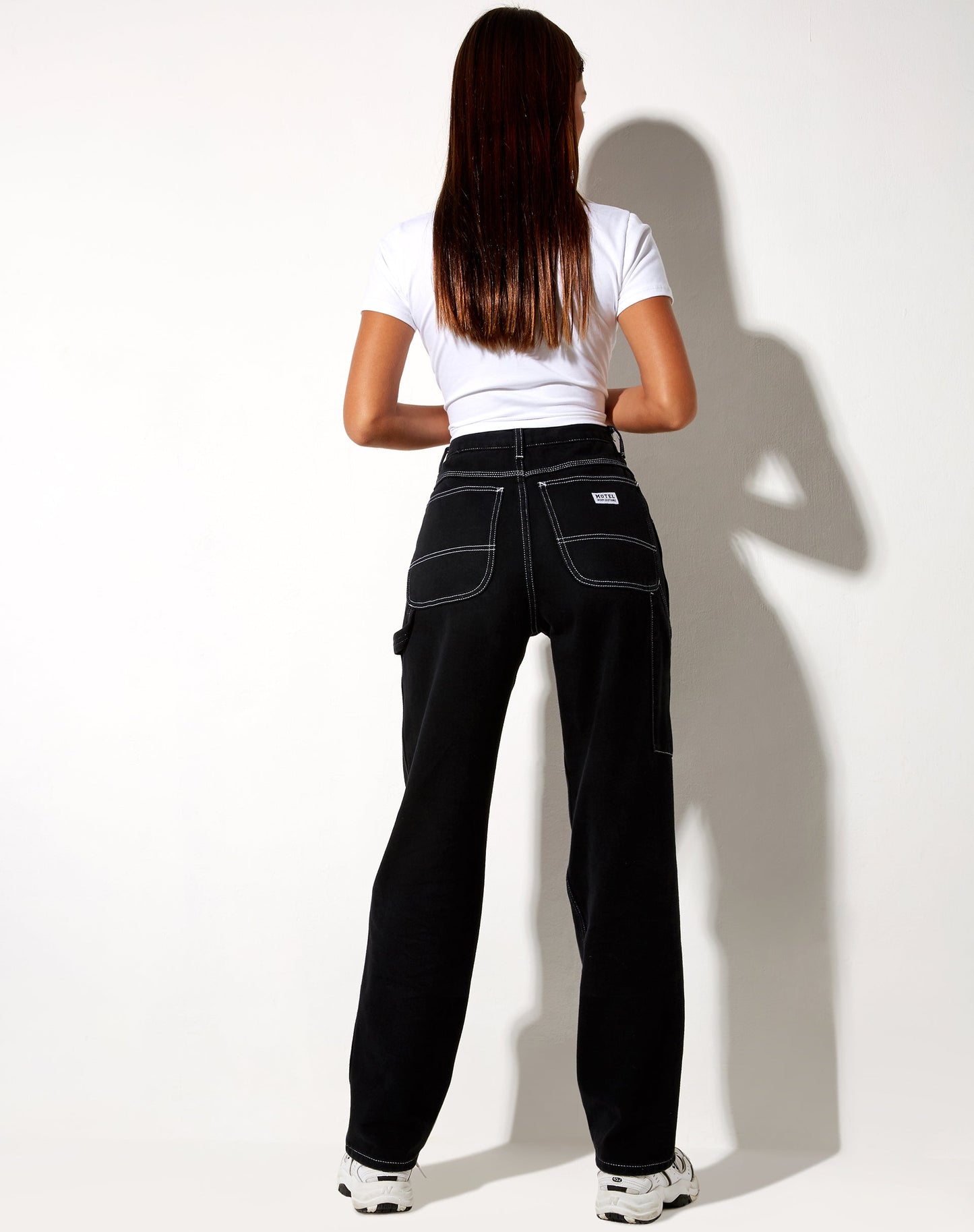 Carpenter Cargo Jeans in Black
