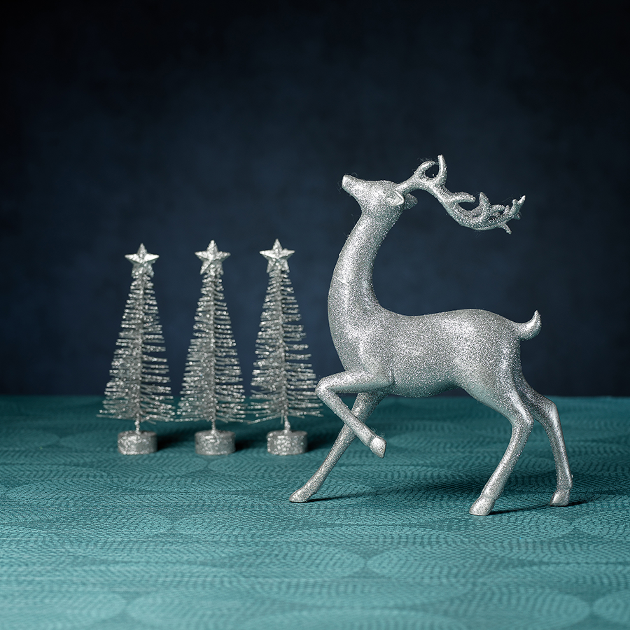 Silver Sparkle Deer
