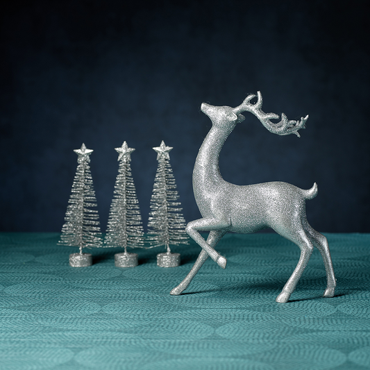 Silver Sparkle Deer