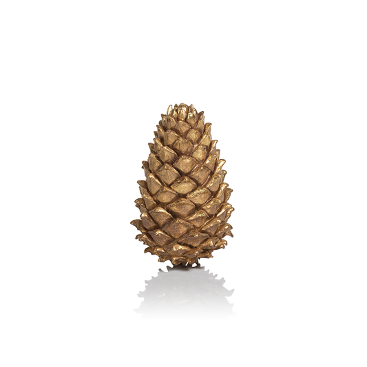 Golden Decorative Pine Cone