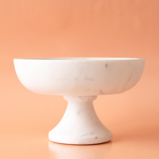 Marble Pedestal Bowl