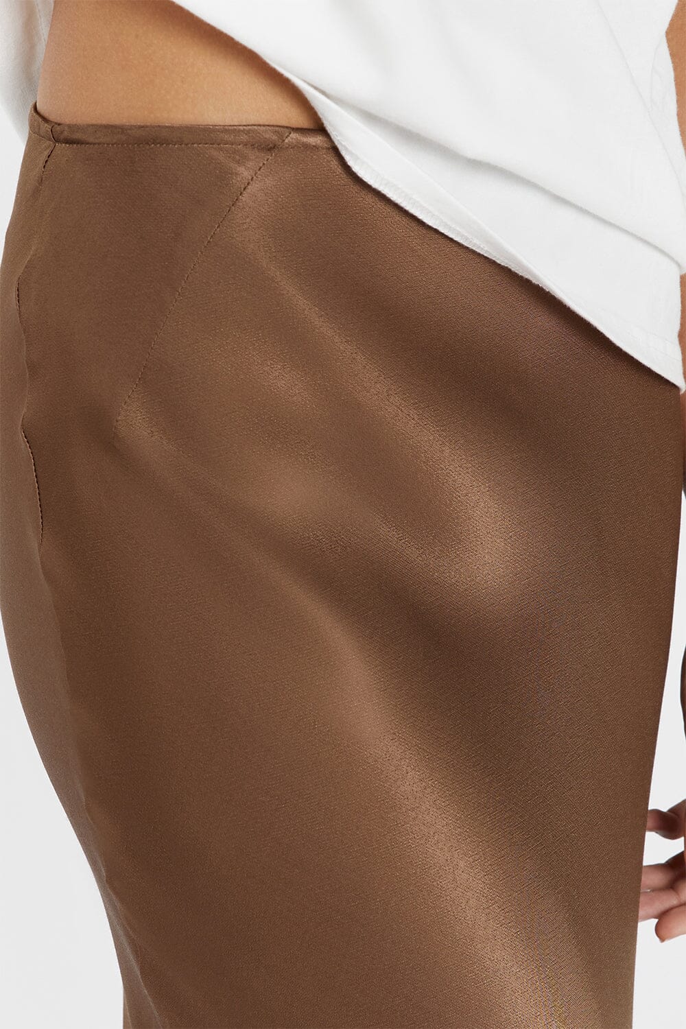 CHARLI COCO SATIN MAXI SKIRT