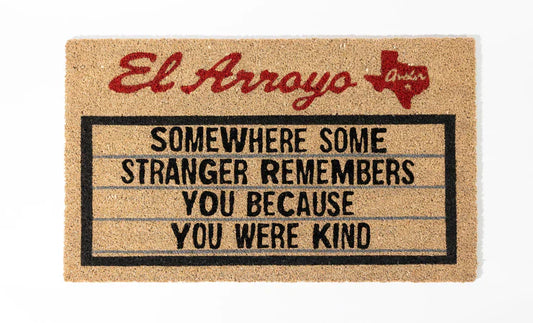 El Arroyo Outdoor Doormat - Some Stranger