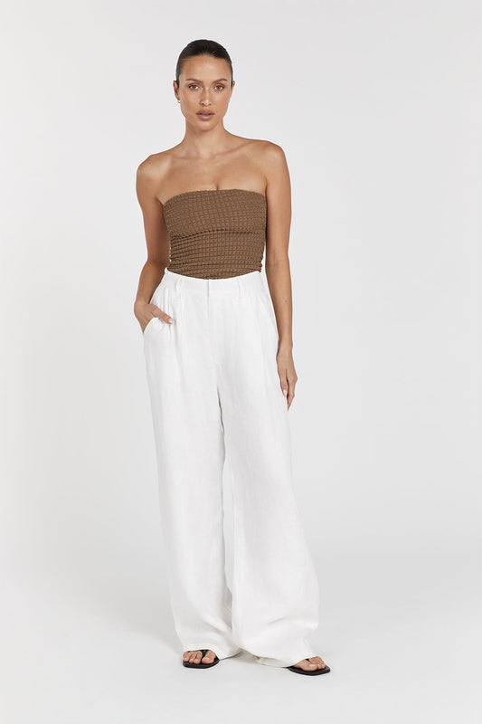 ALEX LATTE BANDEAU TOP Clothing DISSH Boutiques XXL LATTE
