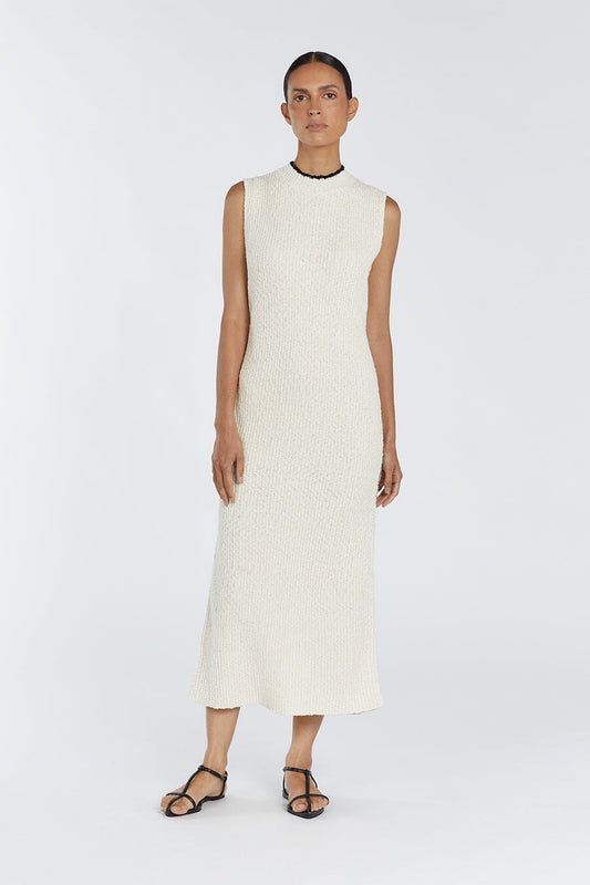 DAKOTA CREAM BOUCLE DRESS