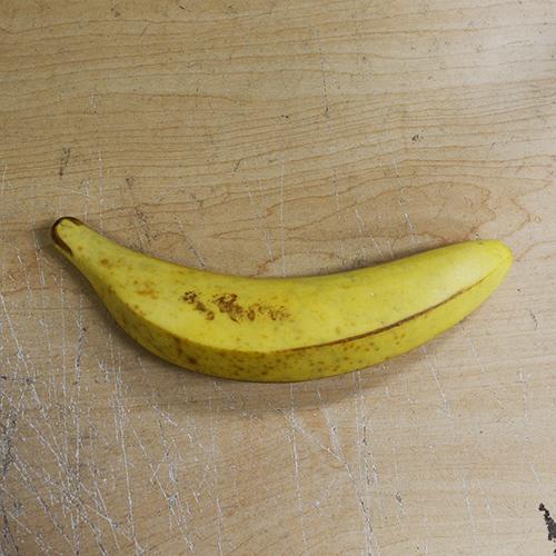 Banana, Aged Yellow Italian Carrara Marble Stone Fruit Artificial Food Amusespot Large.