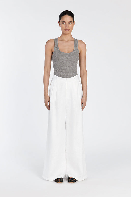 THEO GREY MARLE TANK Clothing DISSH Boutiques XS GREY