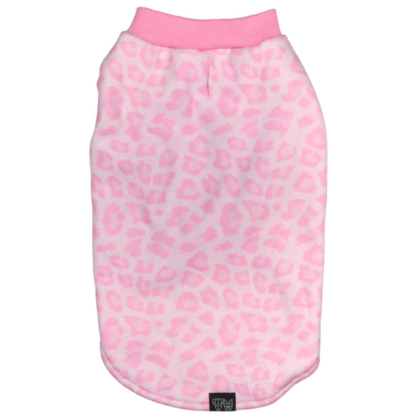 DOG FLEECE PYJAMAS: Pink Leopard {FINAL SALE}