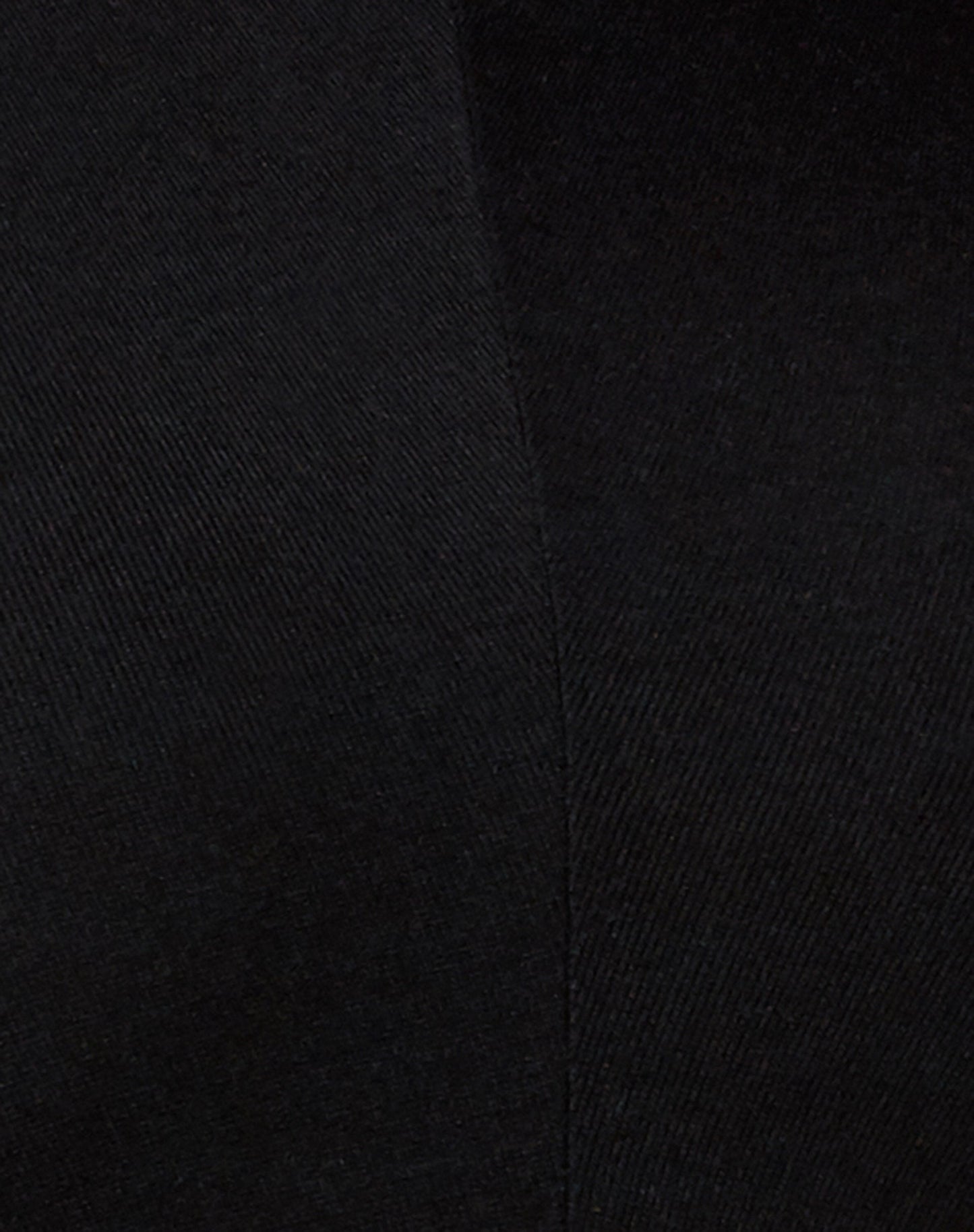 Fifita Mini Dress in Rib Black