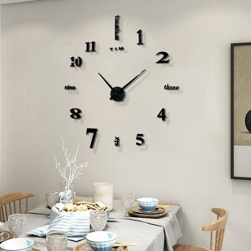 Giant 3D Clock For Home/Office Decoration - 47INCHES/120CM - zoter Shop