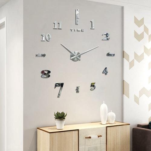 Giant 3D Clock For Home/Office Decoration - 47INCHES/120CM - zoter Shop