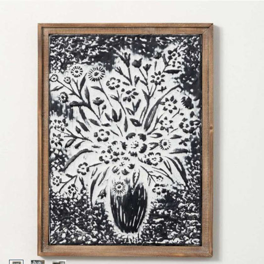 HAMMERED METAL ARRANGEMENT ART - SULLIVANS