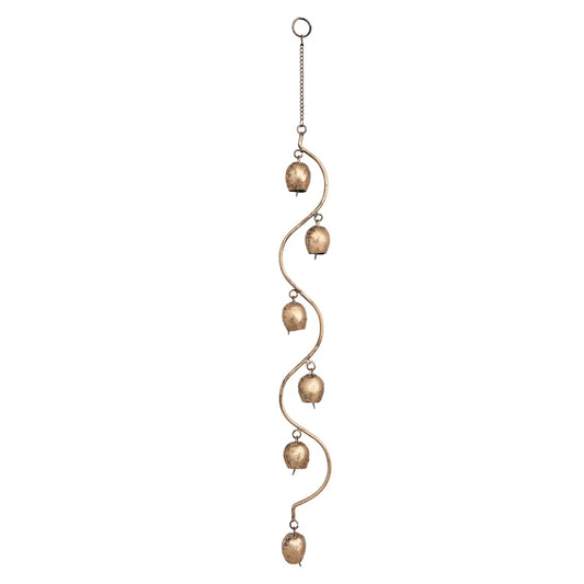 Hanging Metal Bells 25"