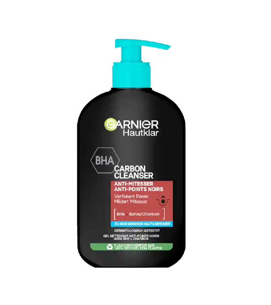 Garnier Hautklar BHA Carbon Cleanser Foam - 250 ml