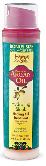 Hawaiian Silky Argan Oil Healing Oil Treatment Bottle 6.8oz