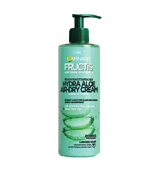 Garnier Hydra Aloe Air-Dry Hair Cream - 400 ml