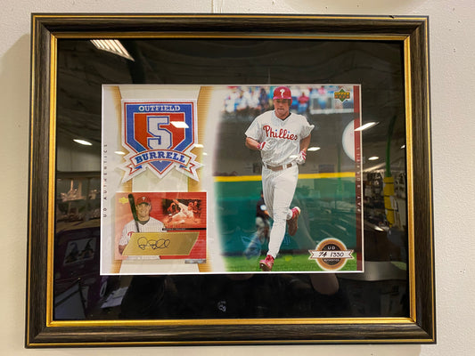 Pat Burrell Autographed Memorabilia