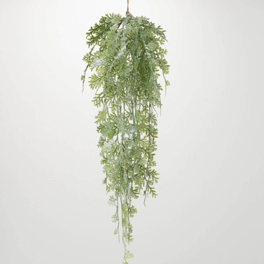 FROSTED FERN HANGING SWAG