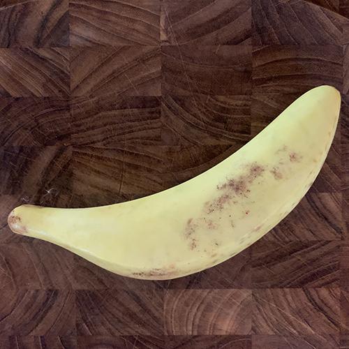 Banana, Aged Yellow Italian Carrara Marble Stone Fruit Artificial Food Amusespot Regular