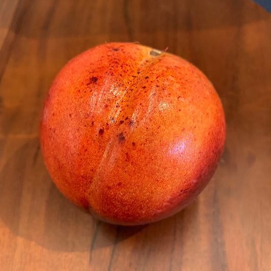 Nectarine Italian Carrara Marble Stone Fruit