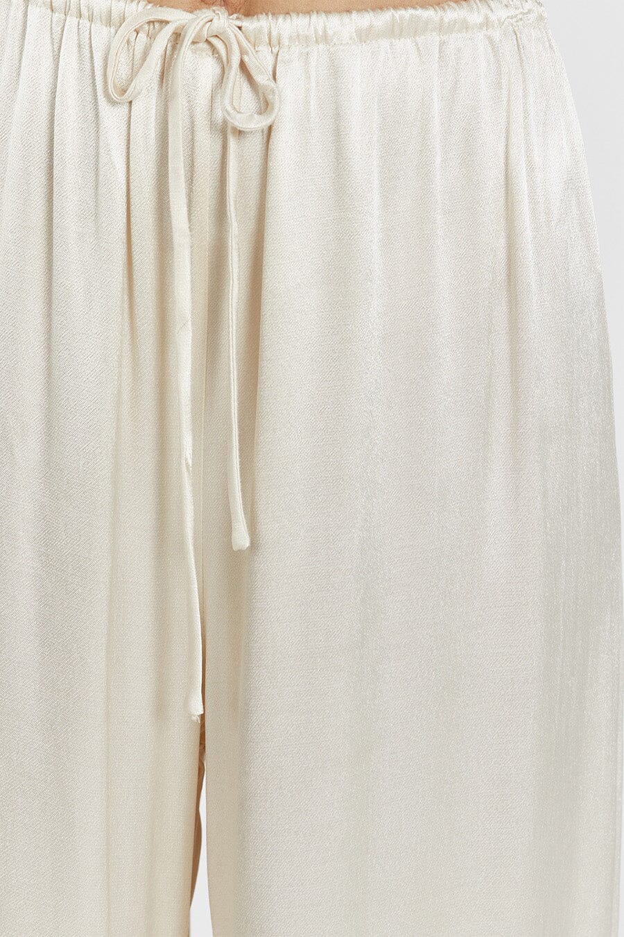 MYA CREAM SATIN PANT