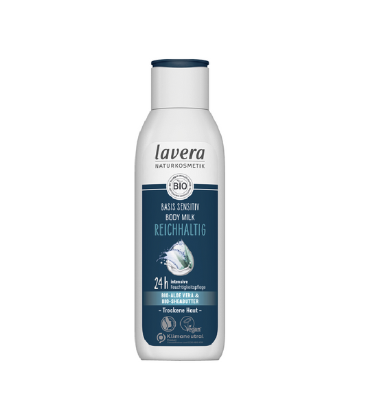 2xPack Lavera Basis Sensitive Rich Body Milk - 250 ml